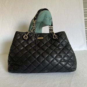Kate Spade Black Quilted Shoulder Bag Coast Maryanne